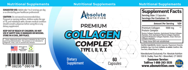 Absolute Collagen Complex 60ct