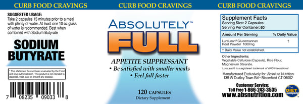 Absolutely FULL 120ct