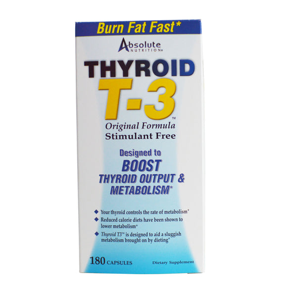 Absolute Thyroid T-3 180ct