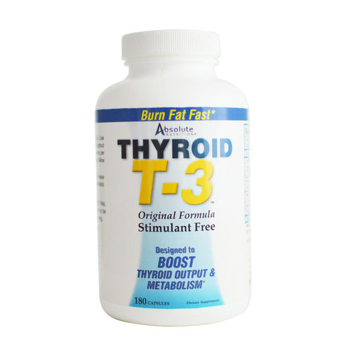 Absolute Thyroid T-3 180ct