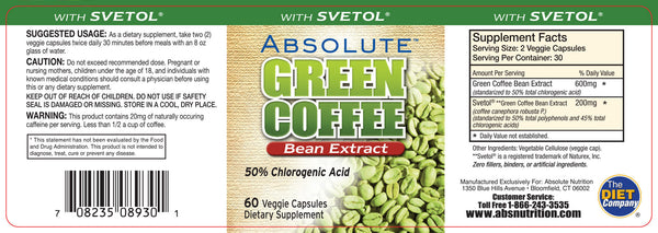 Svetol Green Coffee Bean Extract
